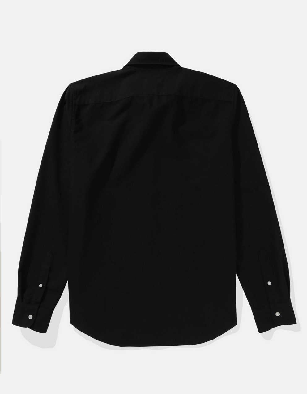 AE エブリデイ スリム オックスフォード ボタンアップ シャツ