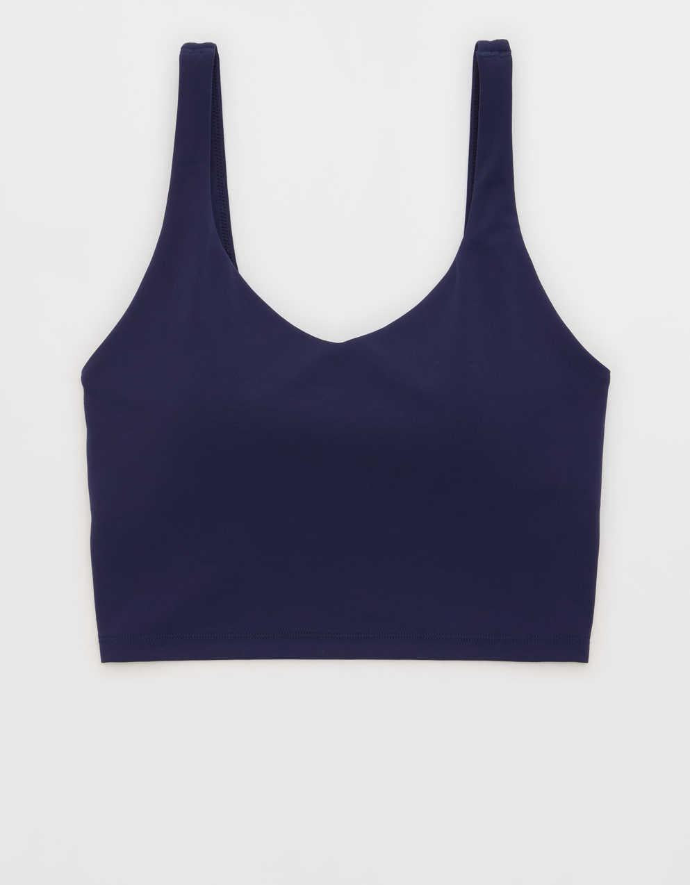 OFFLINE By Aerie Real Me Low Key Longline Sports Bra