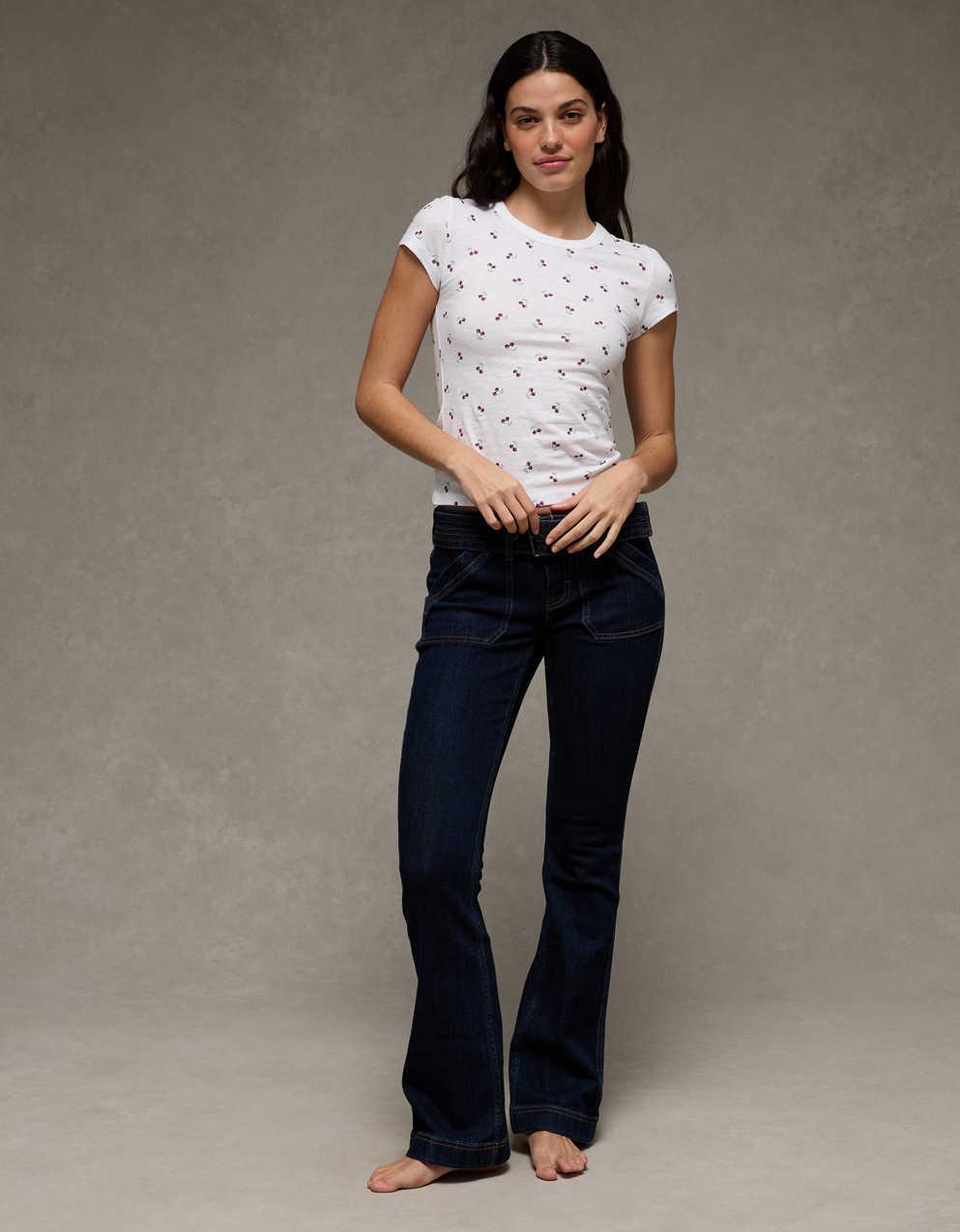AE Hey Baby Cotton Slub Tee