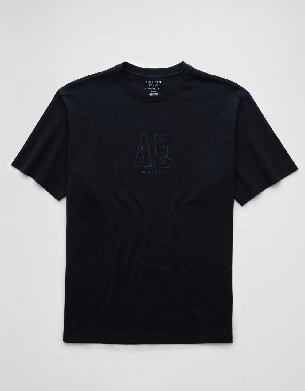 AEスタンダードフィットロゴグラフィックTシャツ