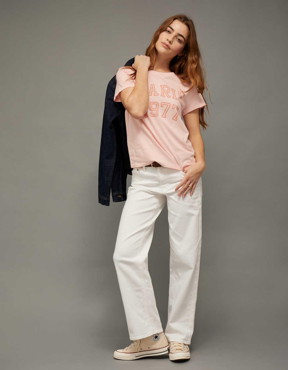 AEスリムフィット・グラフィックTシャツ