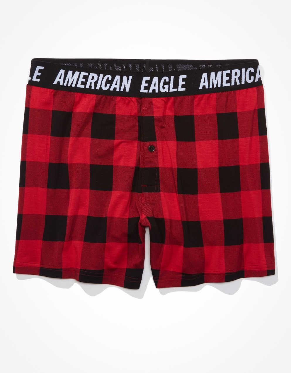 AEO チェック ウルトラソフト ボクサーショーツ