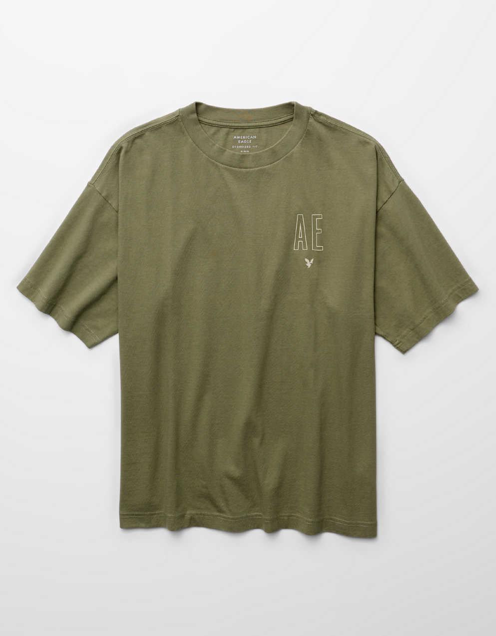AEリラックス・ロゴ・グラフィックTシャツ