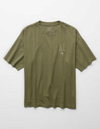 AEリラックス・ロゴ・グラフィックTシャツ
