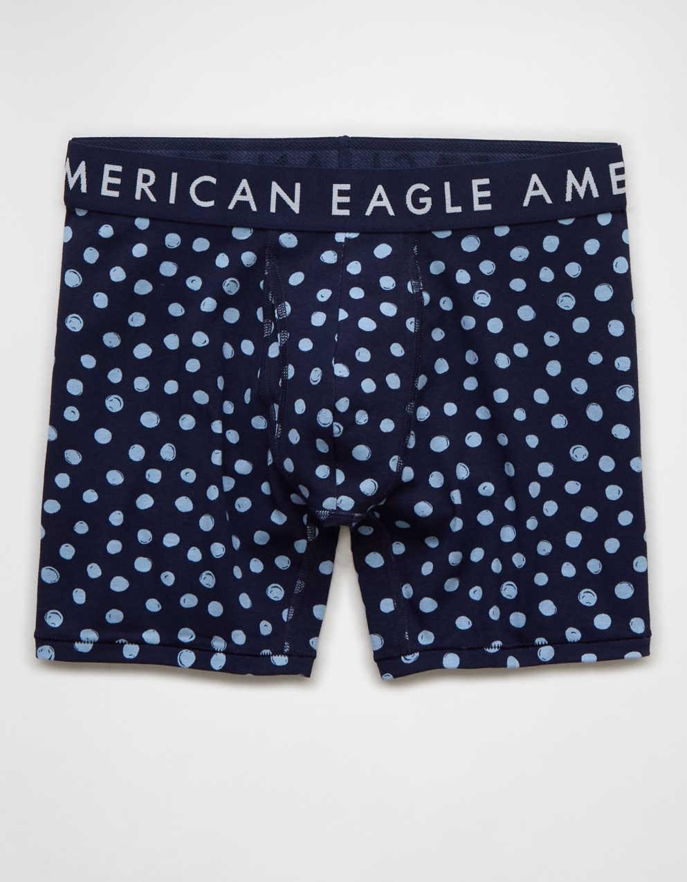 AEOメンズ・ペイント・ドット6インチ・クラシック・ボクサー・ブリーフ