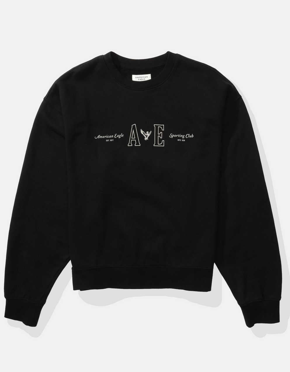 AEグラフィッククルーネックスウェットシャツ