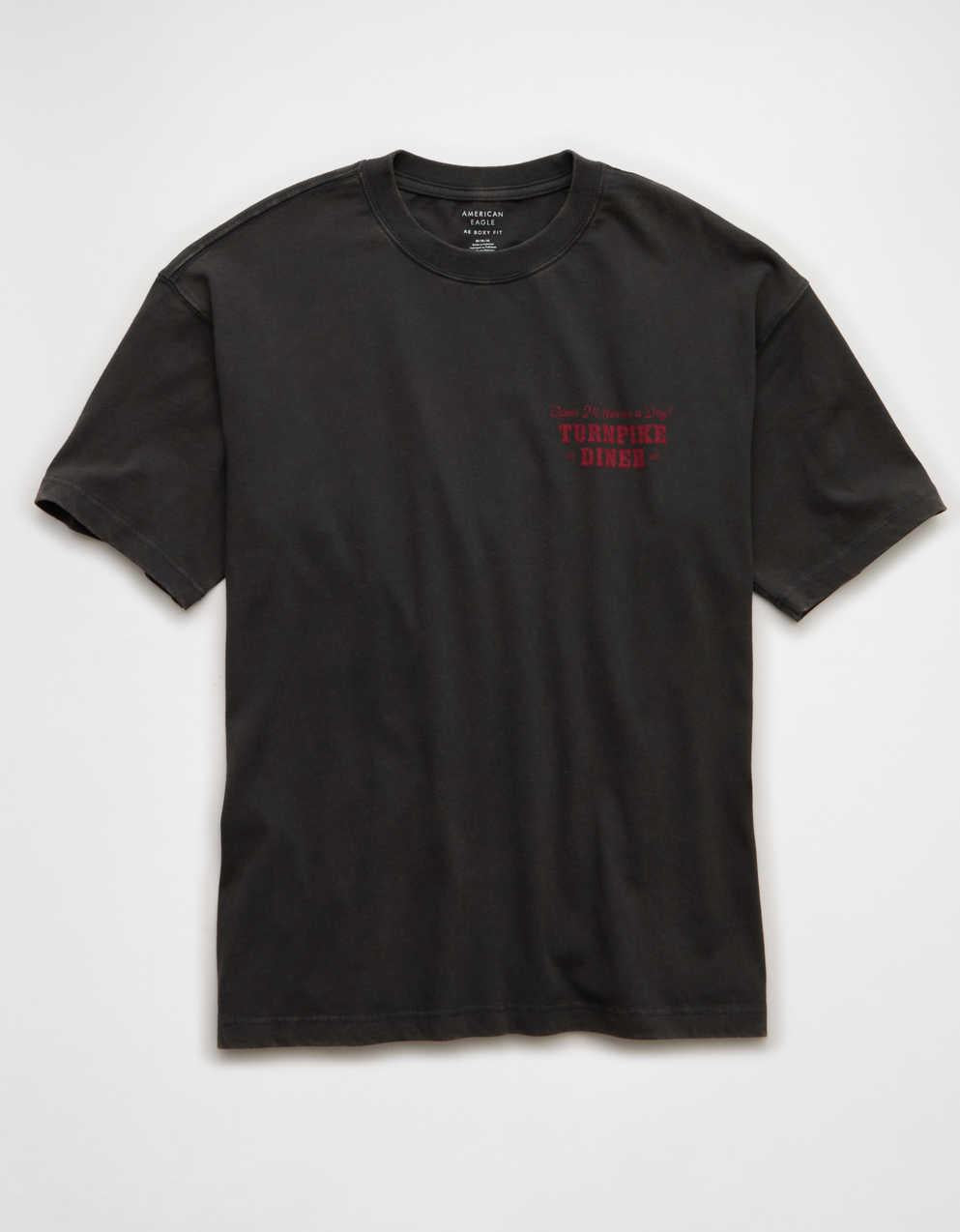 AE ボクシーフィット デスティネーション グラフィックTシャツ