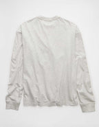 AEボクシーロングスリーブグラフィックTシャツ