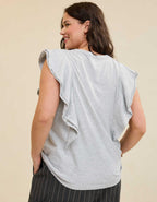 Aerie フラッタースリーブTシャツ