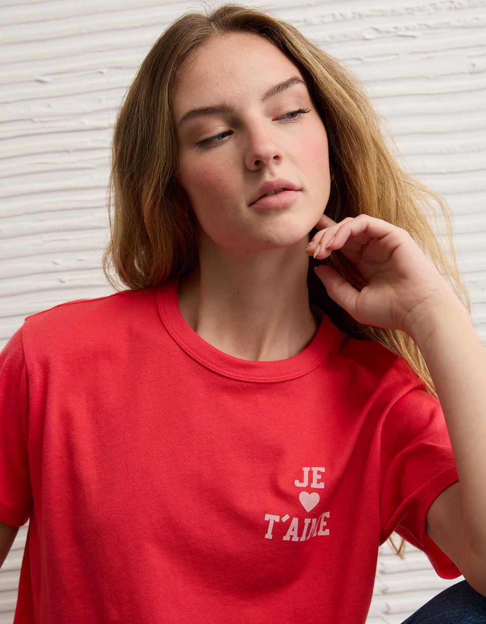 AE元カレ・グラフィックTシャツ
