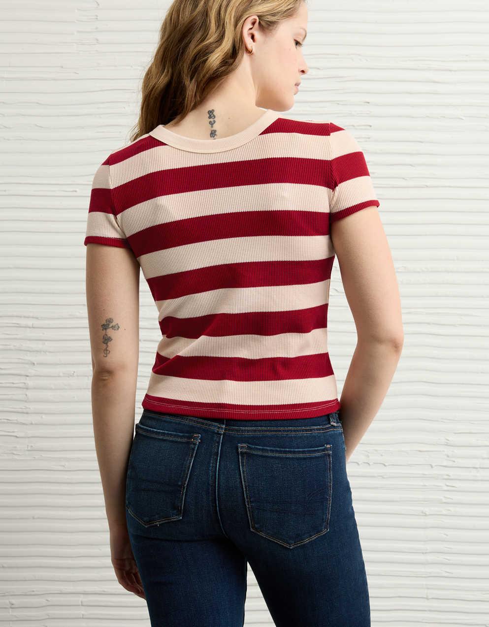 AEワッフルHey Baby Tee