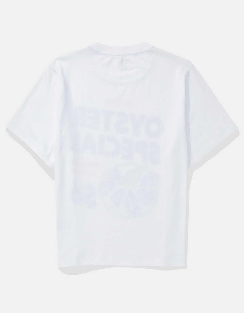 AEオーバーサイズ・フード・グラフィックTシャツ