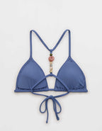 Aerie ピケ素材 ストリング トライアングル ビキニトップ