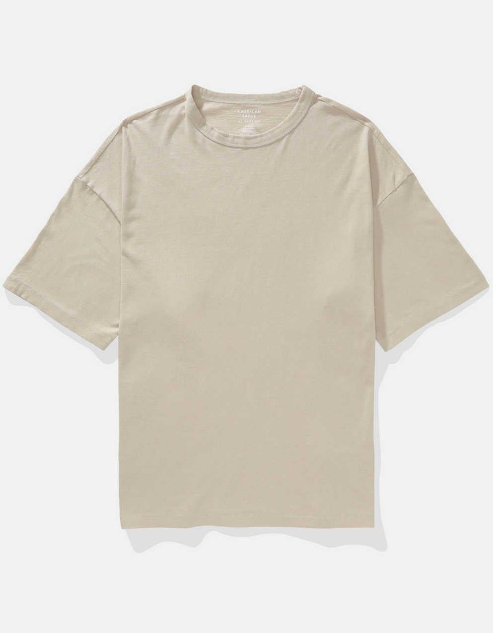 AE ボクシー・リネンブレンドTシャツ