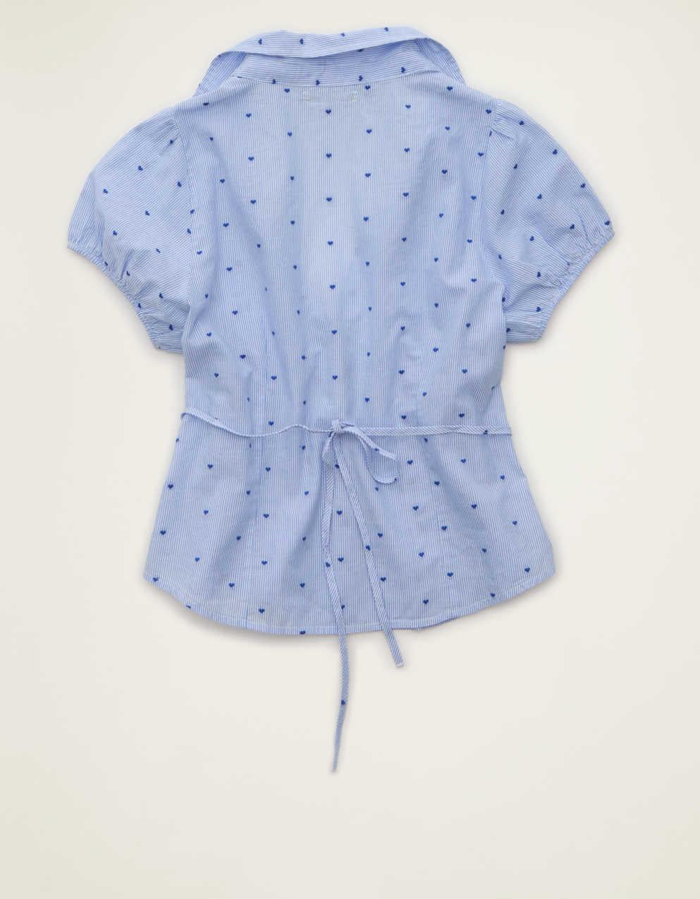 AE Short-Sleeve Button-Up Shirt