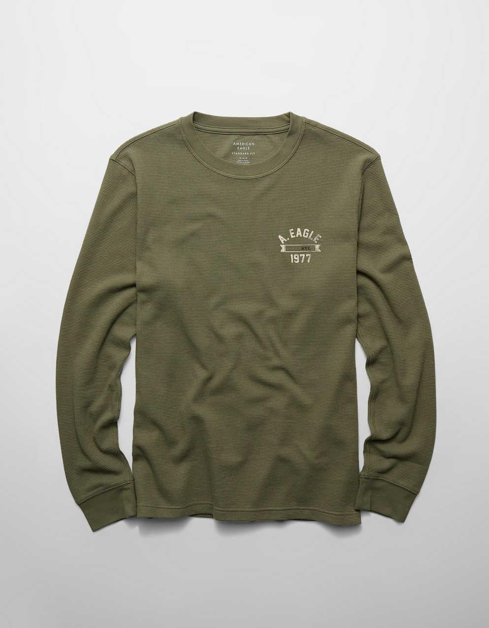 AE アイコン 長袖 サーマルTシャツ