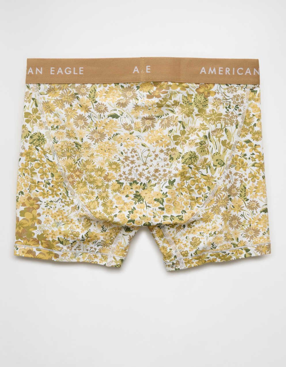 AEOメンズ・フローラル4.5インチ・クラシック・ボクサー・ブリーフ