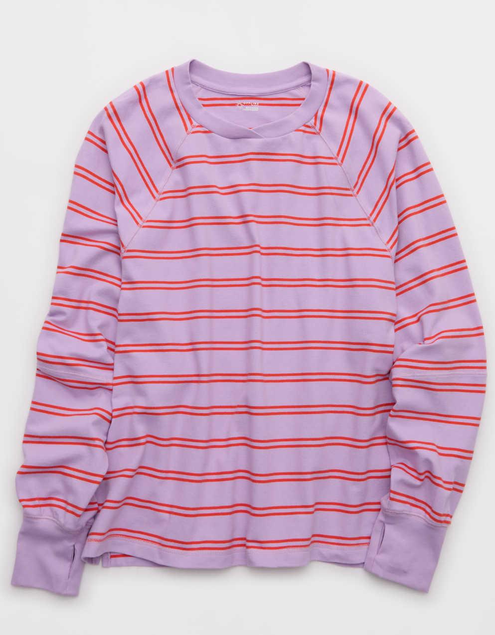 OFFLINE バイ・エアリー ピケ・ロング・スリーブTシャツ