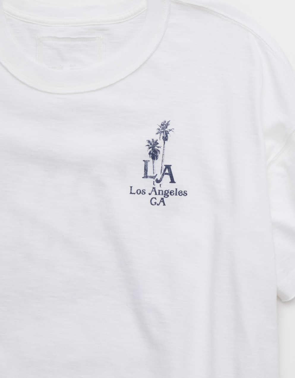 Aerie オーバーサイズ・クルー・ボーイフレンドTシャツ