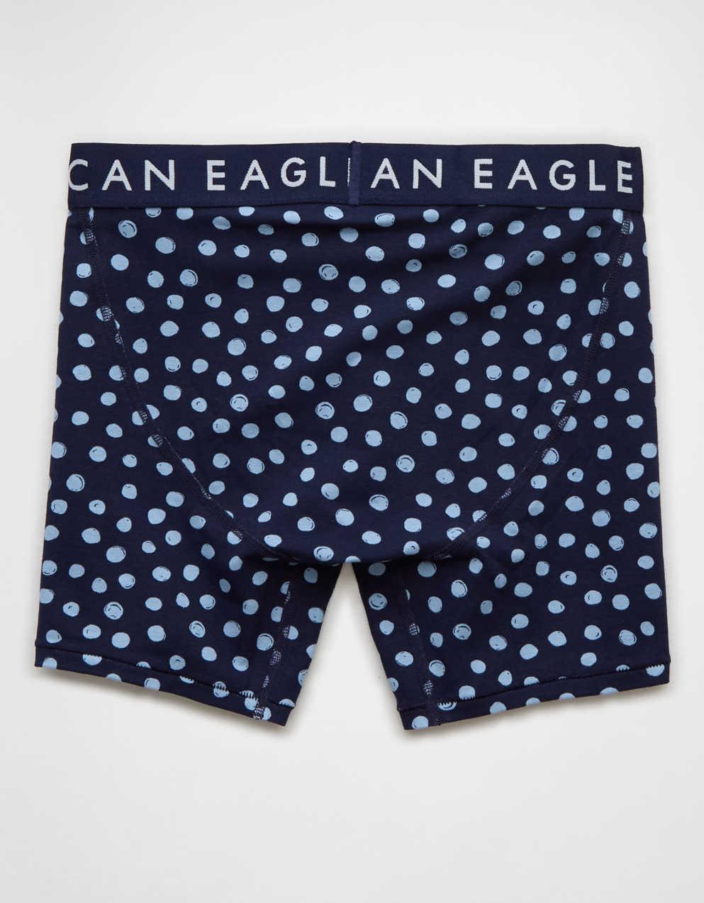 AEOメンズ・ペイント・ドット6インチ・クラシック・ボクサー・ブリーフ