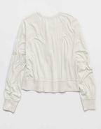 Aerie ハッピースニット・ヘンリーTシャツ