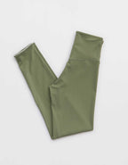 OFFLINE By Aerie Real Me XTRA Ribbed Picot Trim クロスオーバー・レギンス