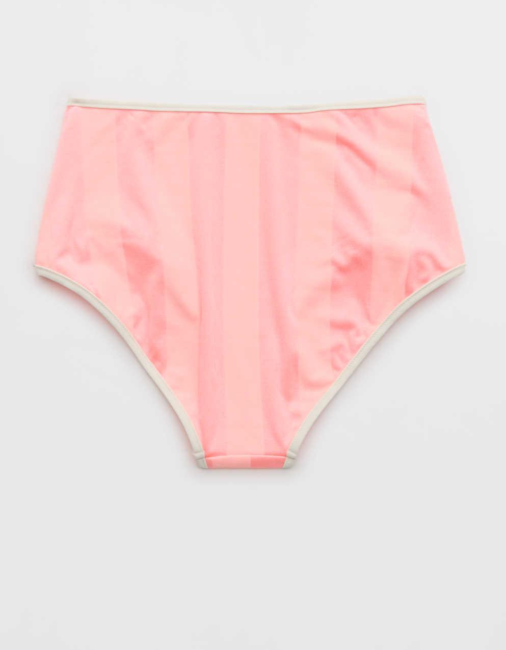 Aerie ハイウエストシャインビキニボトム
