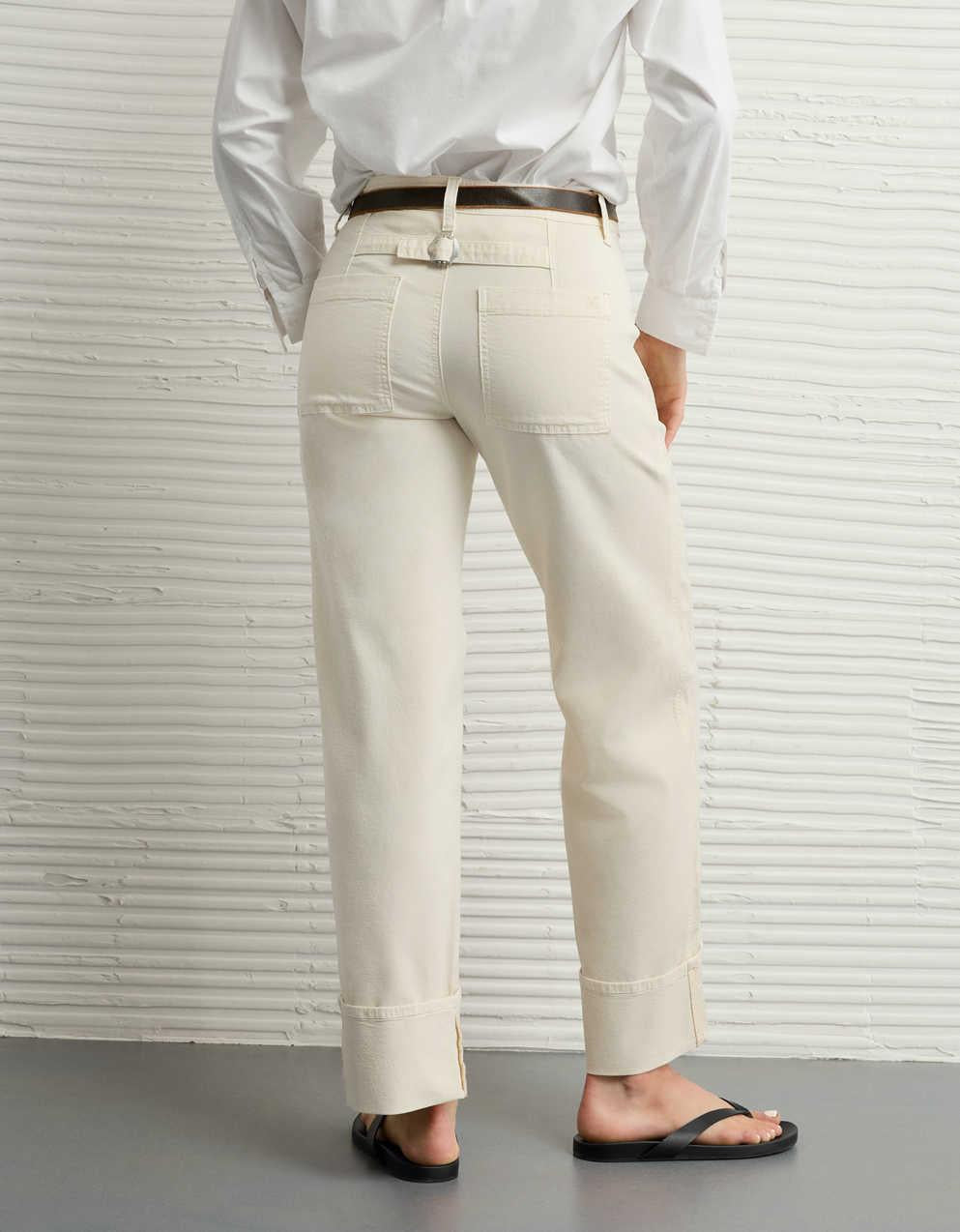 AE Stretch High-Waisted Utility Stovepipe Pant