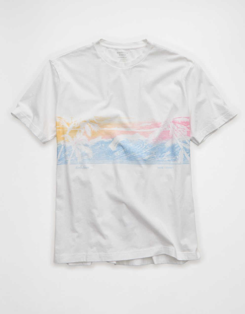 AE スタンダードフィット デスティネーション グラフィックTシャツ