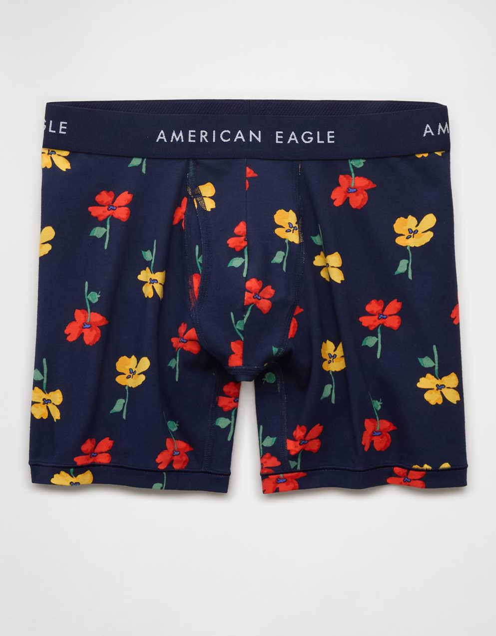 AEOメンズ・フローラル6インチ・クラシック・ボクサー・ブリーフ