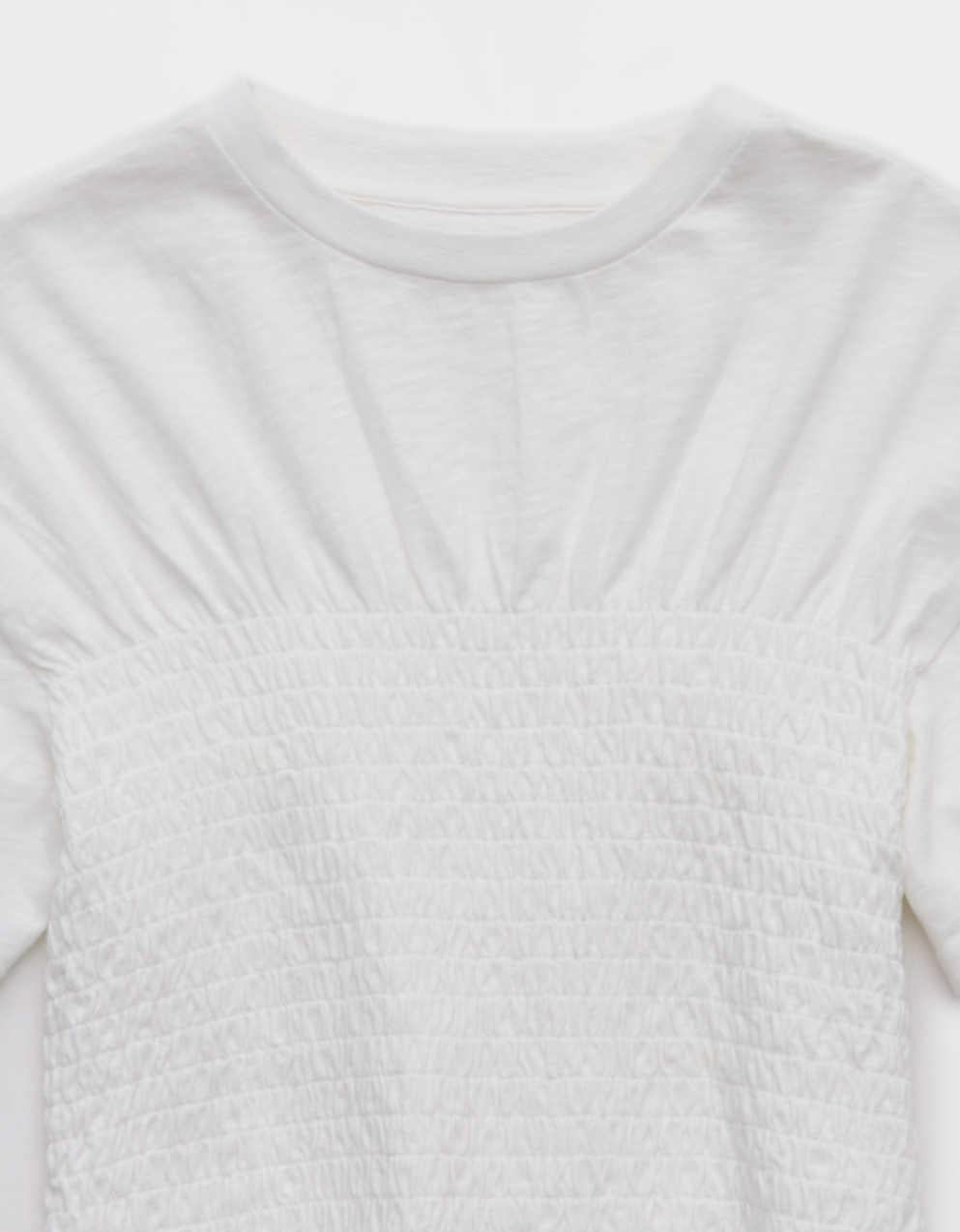 Aerie Smocked T-Shirt