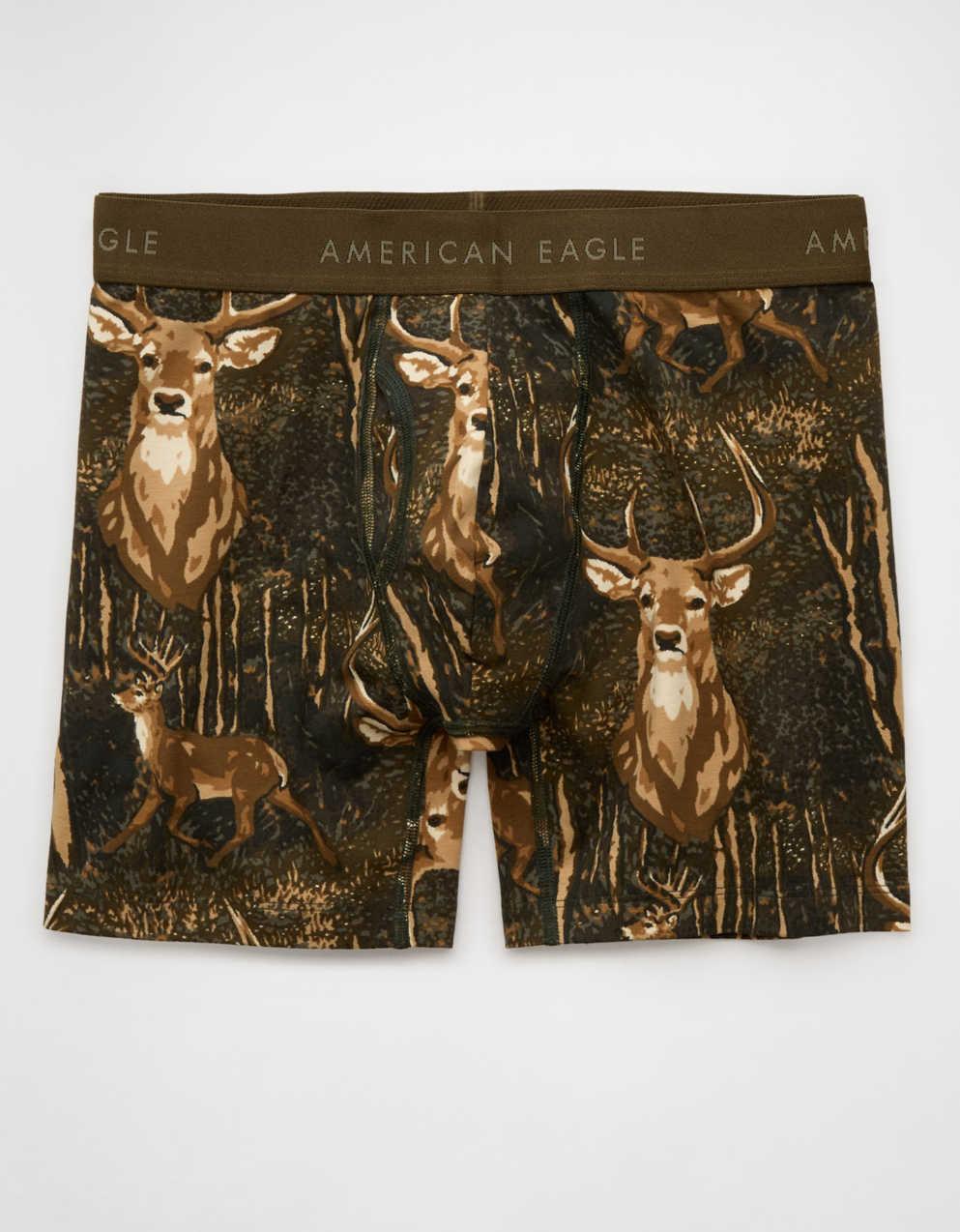 AEOメンズ・ディアカモ6インチ・クラシック・ボクサー・ブリーフ