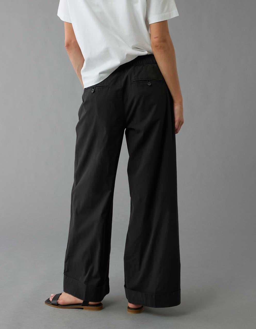 AEポプリン・プルオン・パンツ