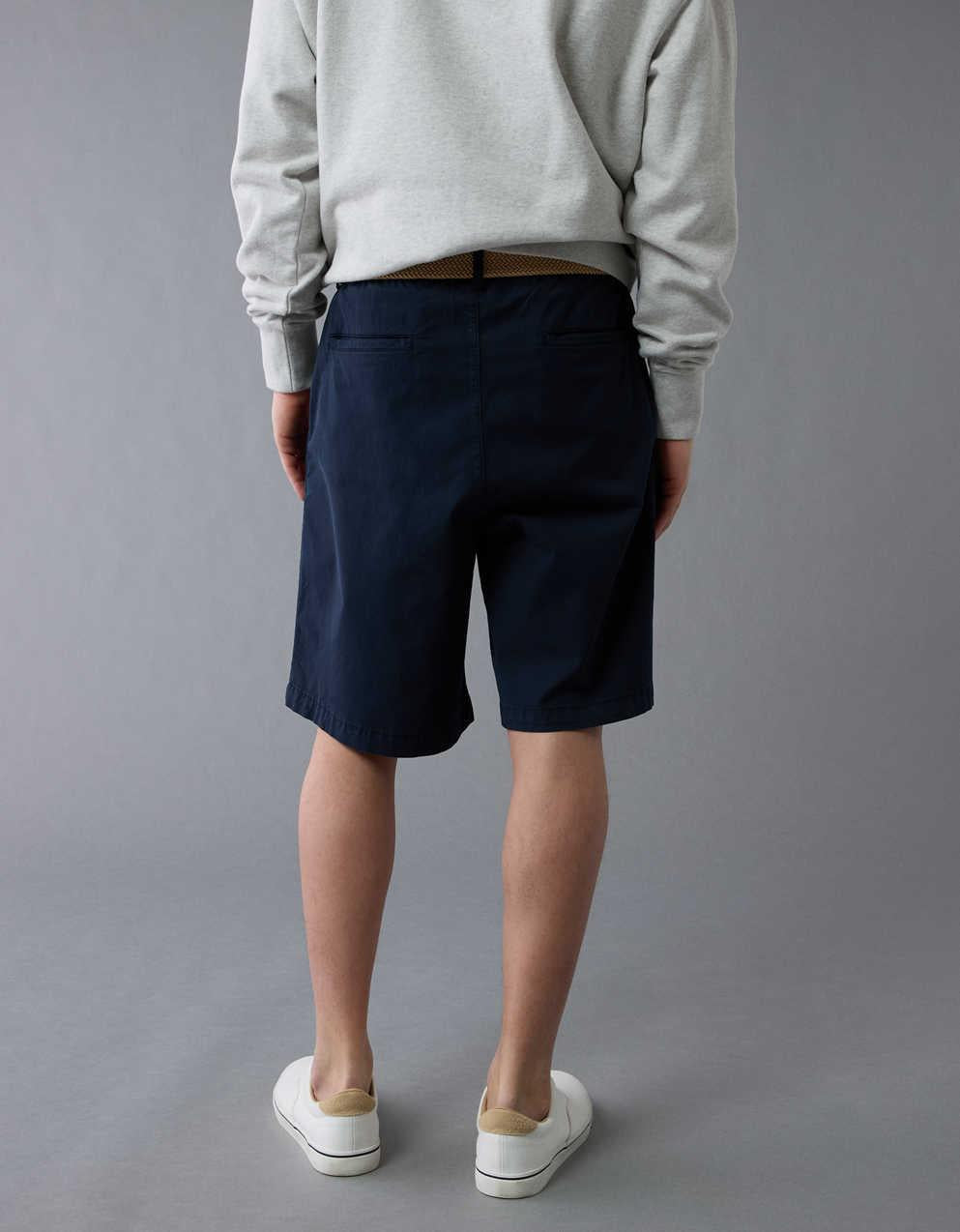 AEフレックス・ルーズ・プリーツ・プルオン・ショートパンツ