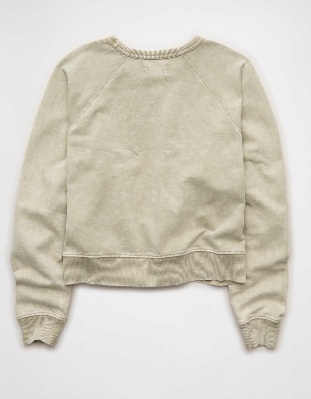 AE Cropped Raglan Sweatshirt
