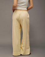 AE Linen-Blend Wide-Leg Pant