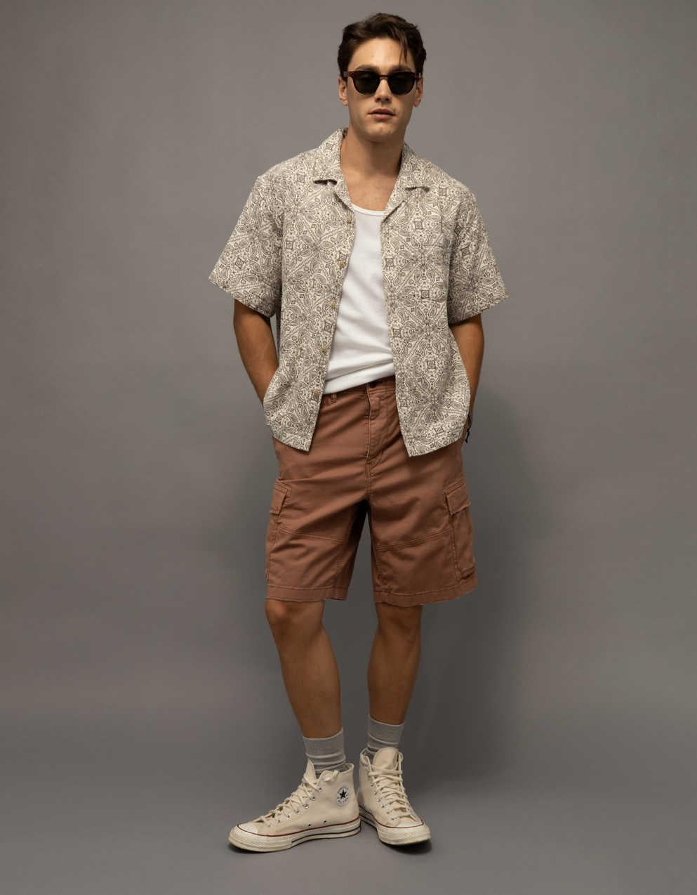 AE 10" Flex Lived-In Cargo Short