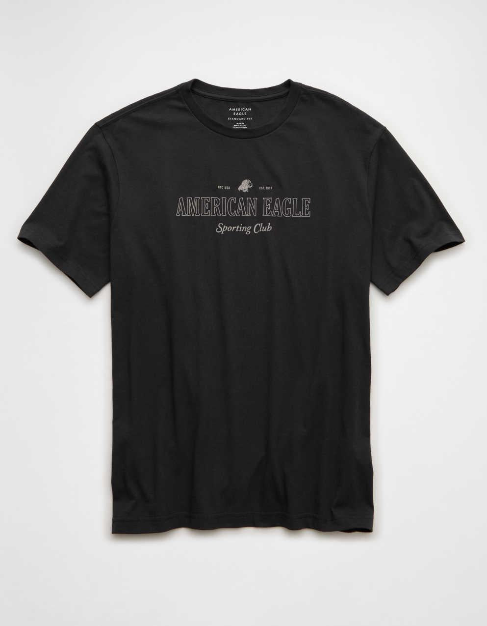 AE Standard Fit Logo Graphic T-Shirt