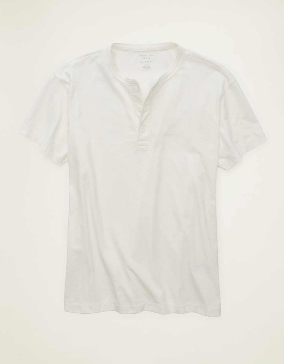 AE ヴィンテージ リラックスフィット ヘンリーネックTシャツ