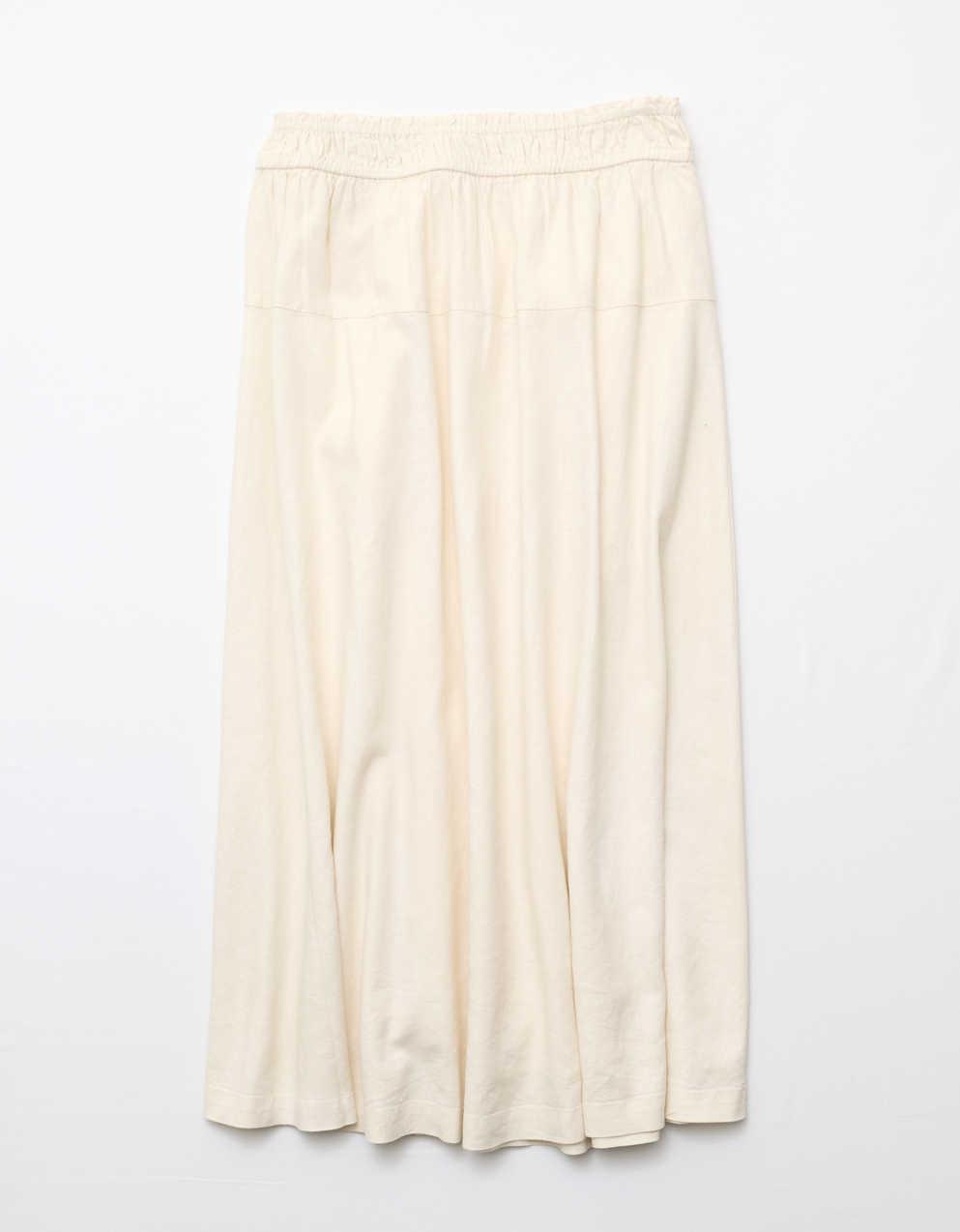 AE Linen-Blend Maxi Skirt