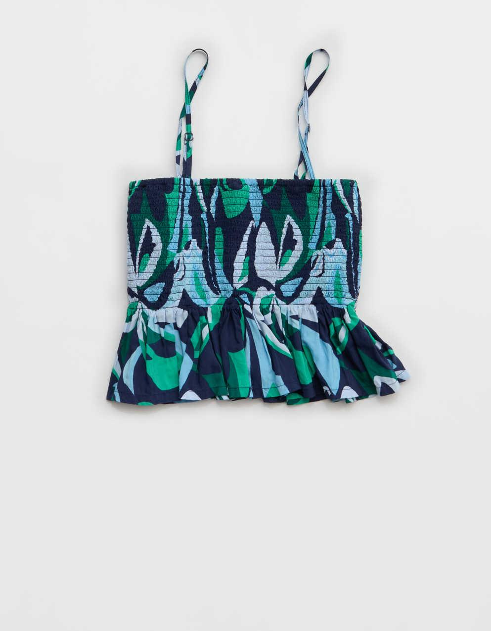 Aerie パーティースモックチューブトップ