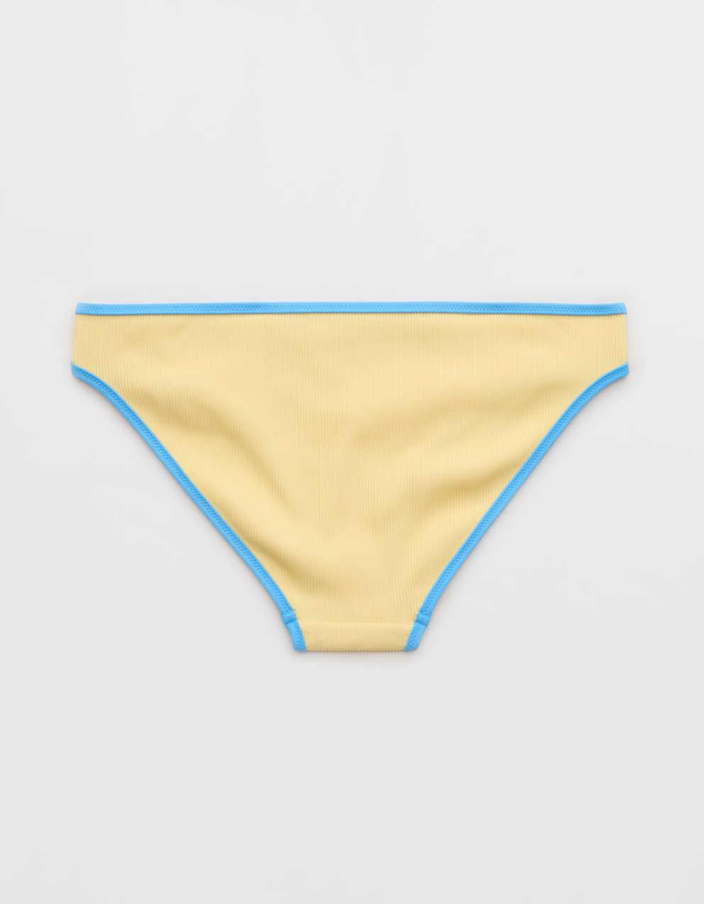 Aerie リブ編みフルカバレッジ・クラシック・ビキニ・ボトム
