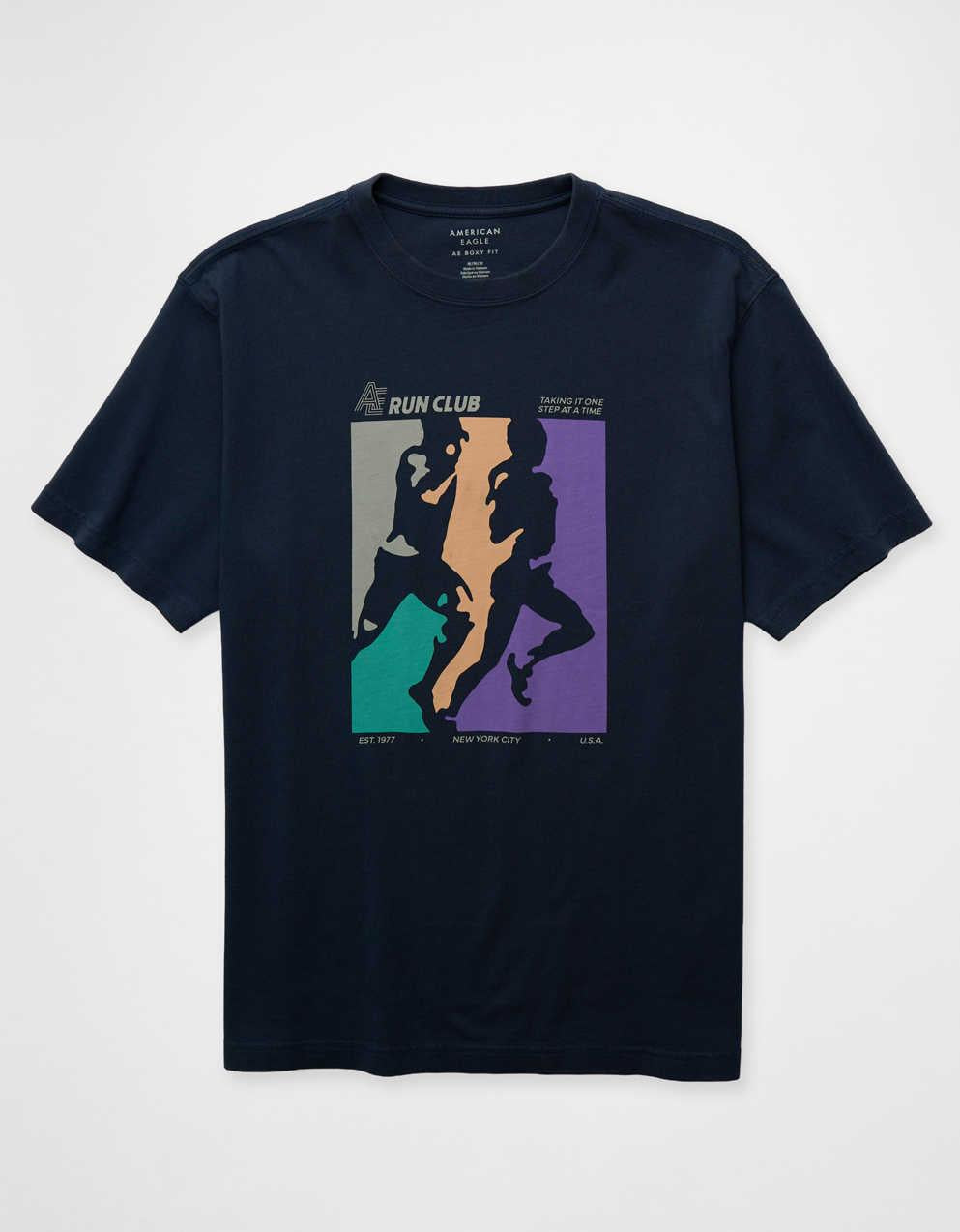 AEランニングクラブ グラフィックTシャツ