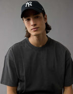 AEボクシー・フィット・スエード・ジャージーTシャツ