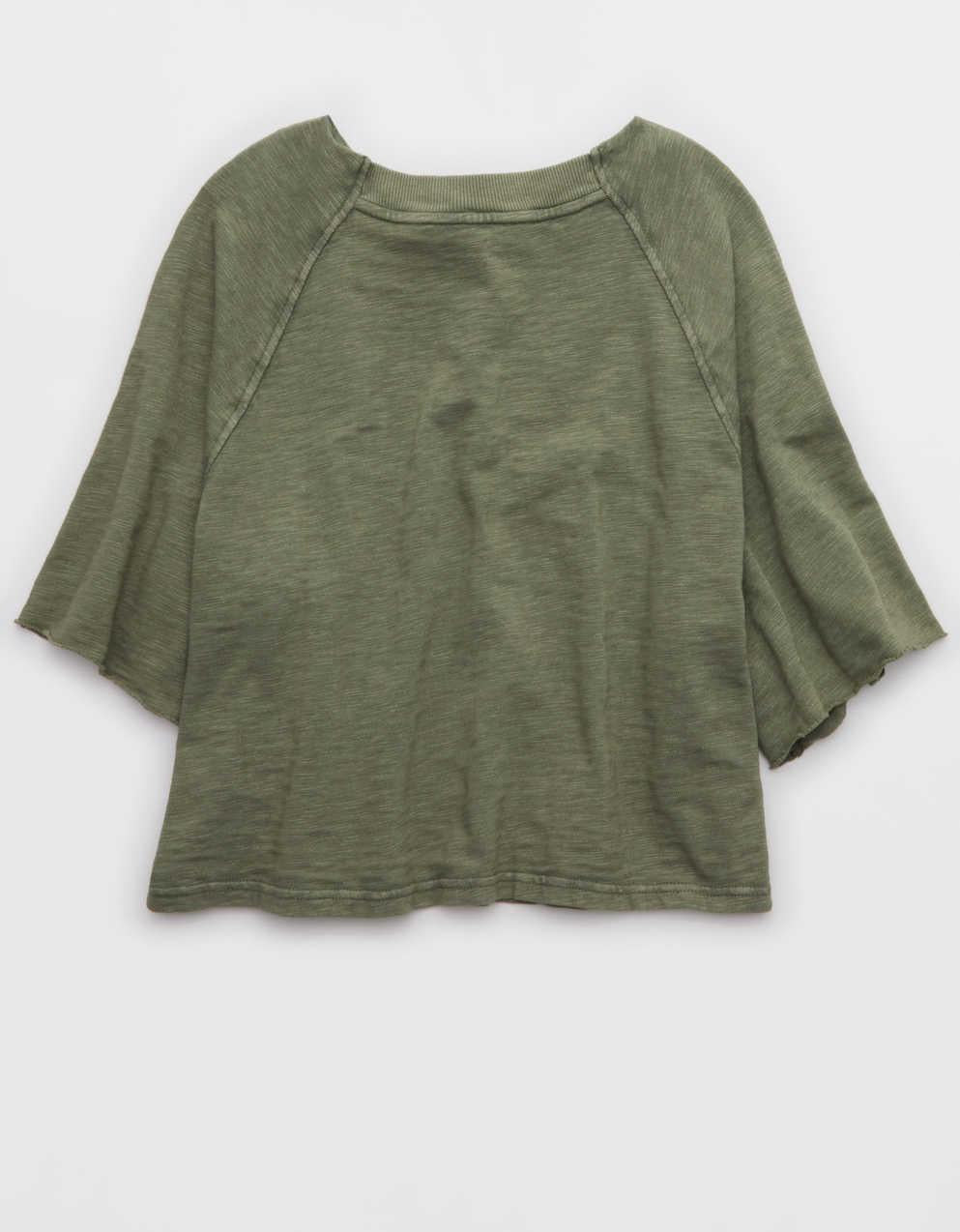エアリーイッツカジュアルニットスラブTシャツ