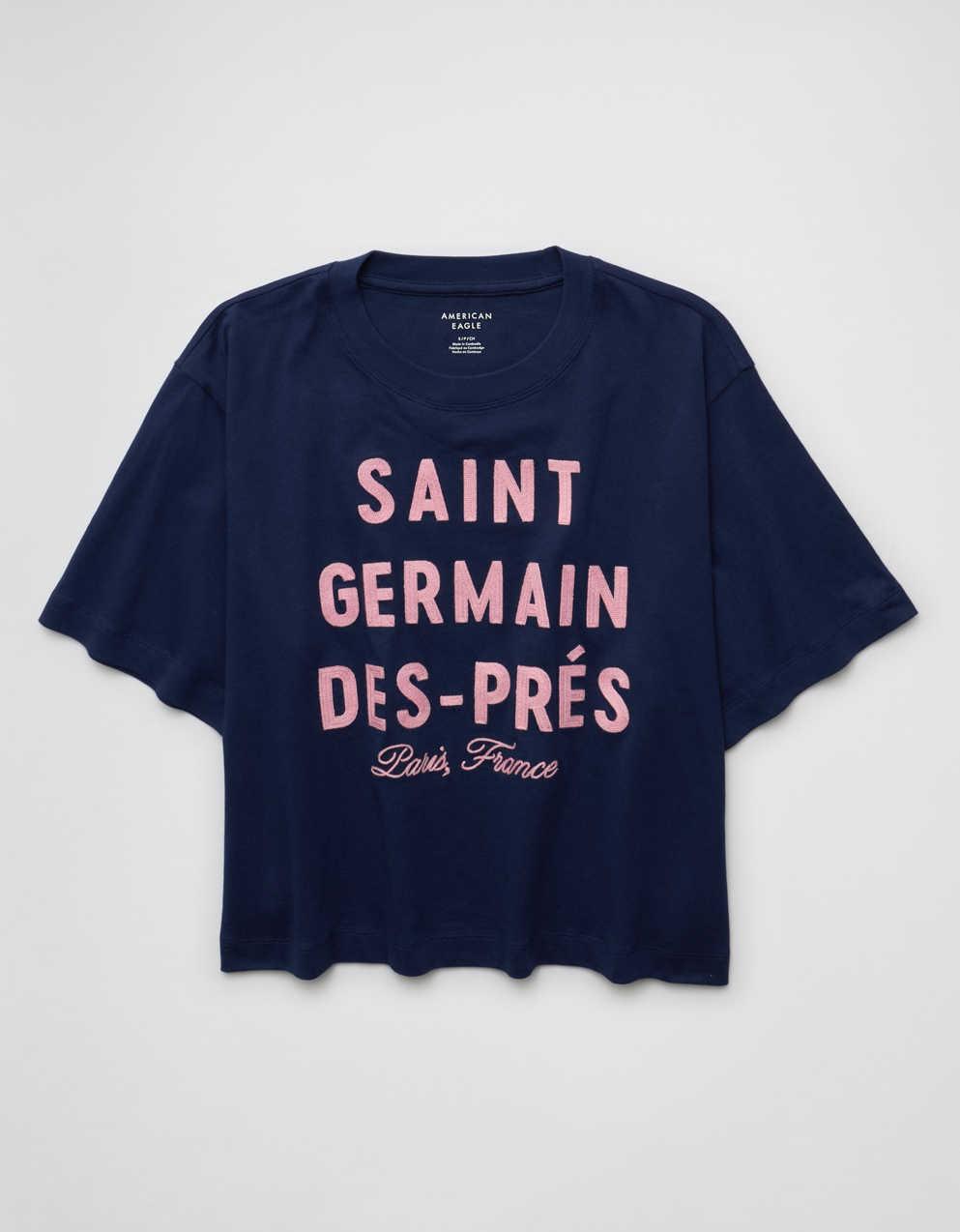 AEボクシー・グラフィックTシャツ