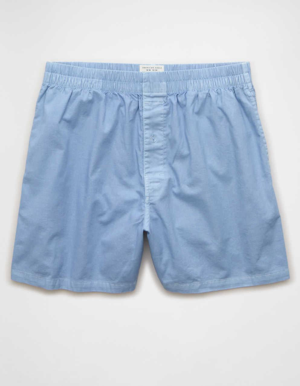 AEO メンズ・ポプリン・クラシック・ポケット・ボクサー・ショート