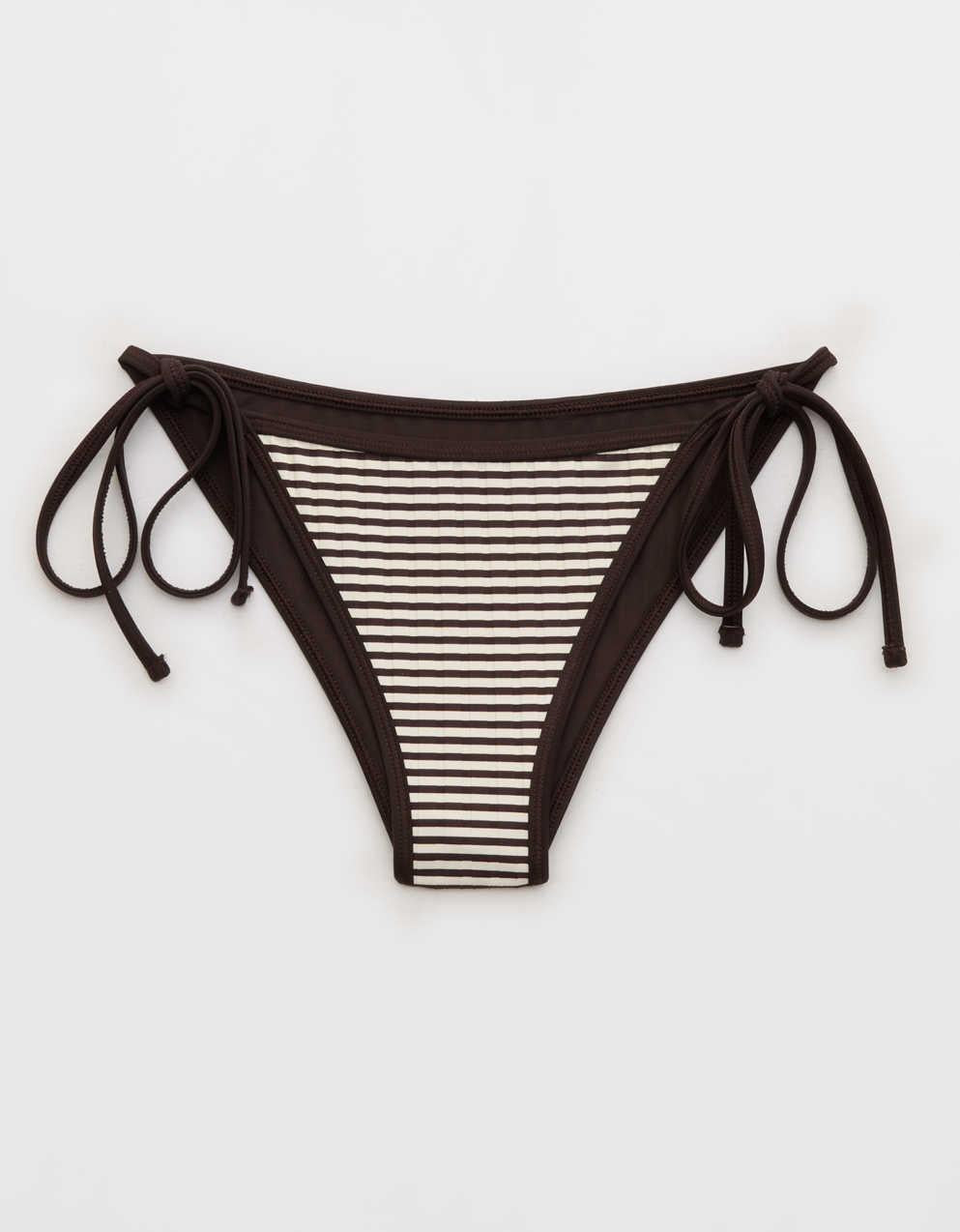 Aerie Ribbed Cheekiest Side Tie ビキニ・ボトム