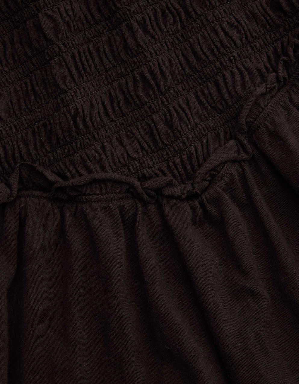 Aerie Happiest Smocked Mini Dress