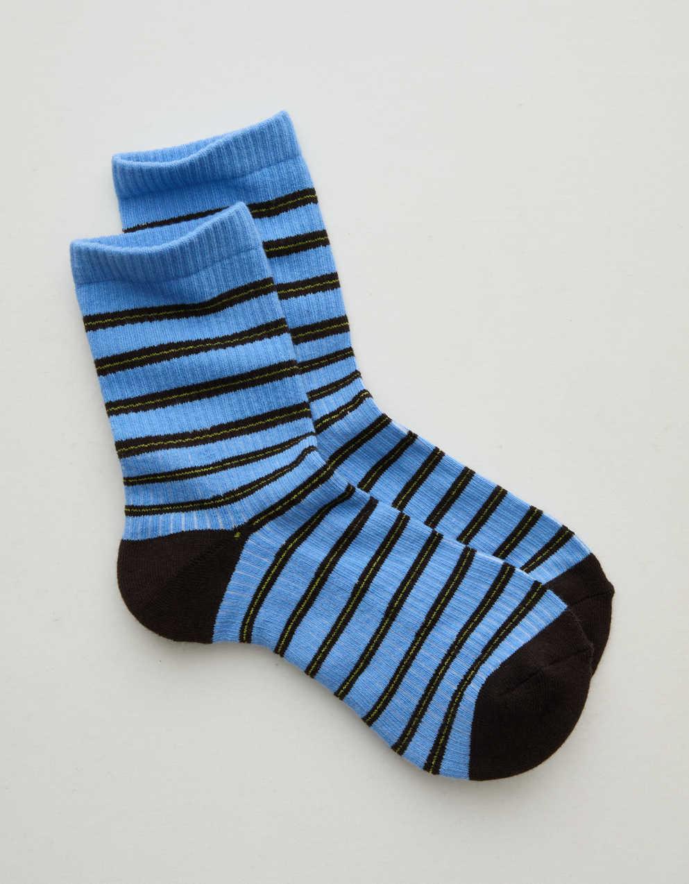 Aerie Striped Crew Socks